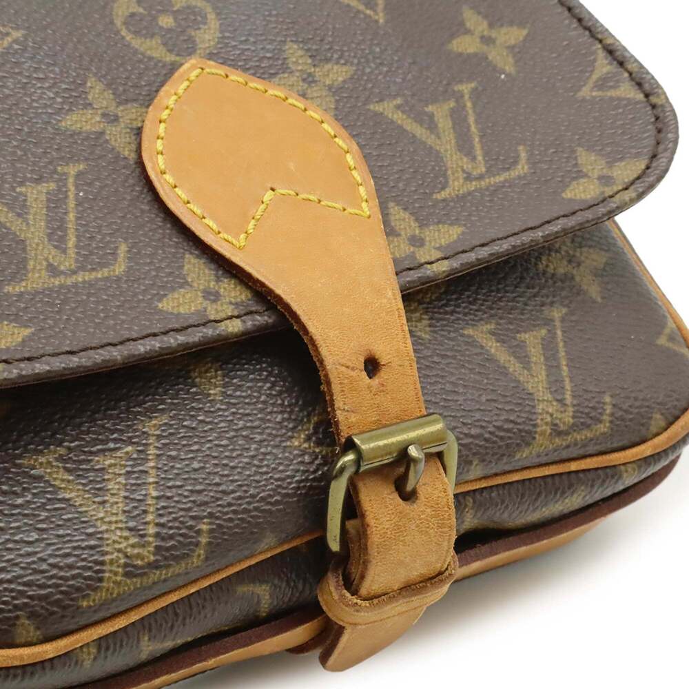 LOUIS VUITTON Brown Monogram Pochette Shoulder Bag - Picture 10 of 10